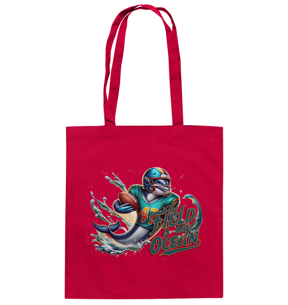 The Field is my Ocean - Organic Cotton Bag
