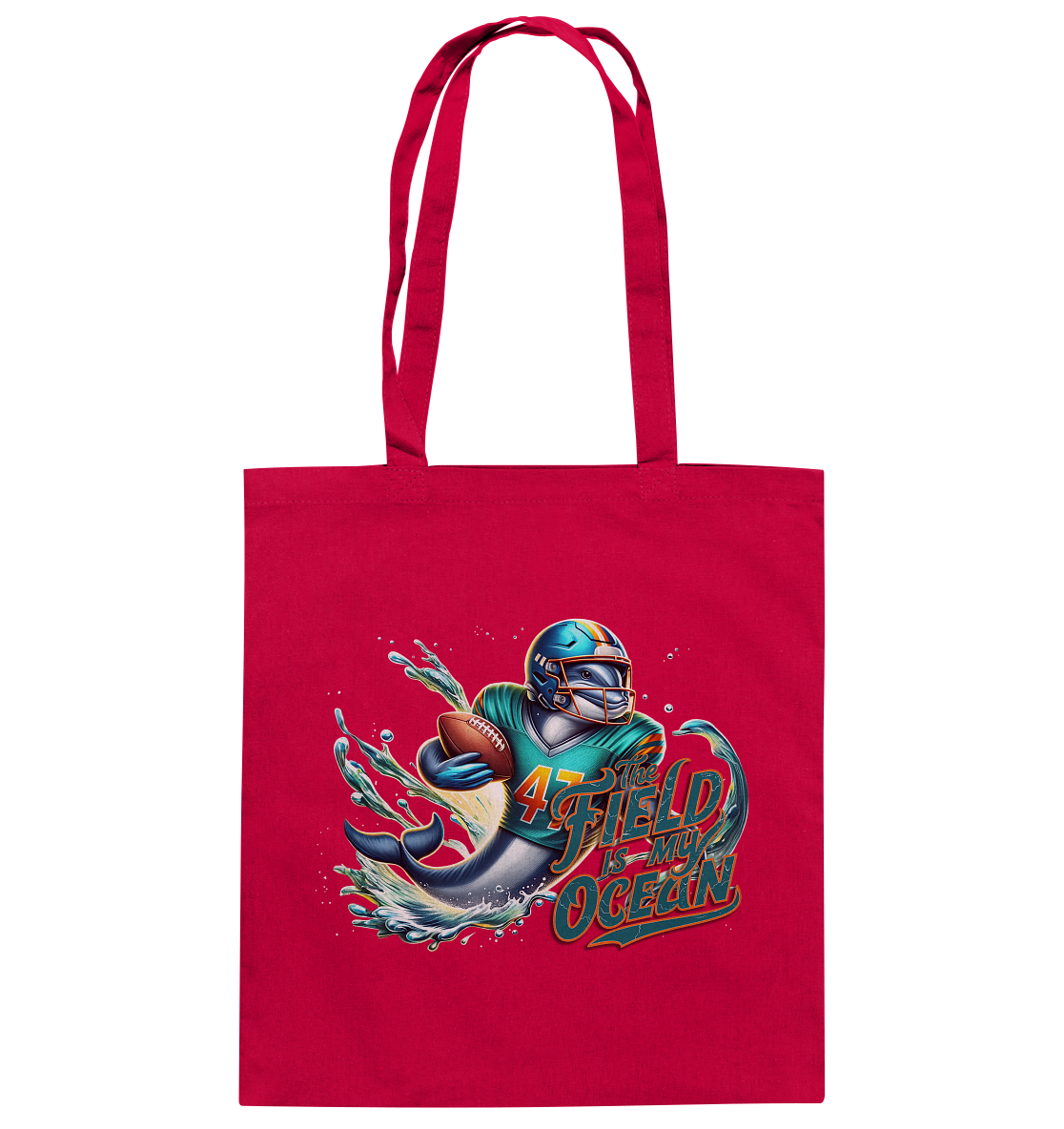 The Field is my Ocean - Organic Cotton Bag