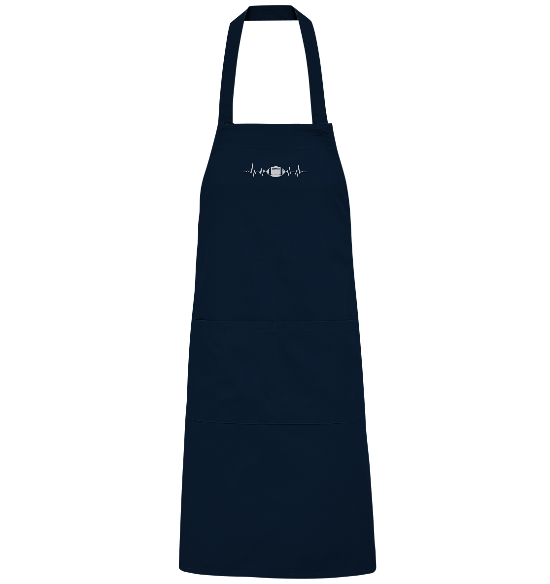 Football Heartbeat - Organic Grillschürze
