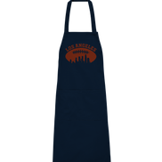 Los Angeles Football Silhouette - Organic Grillschürze