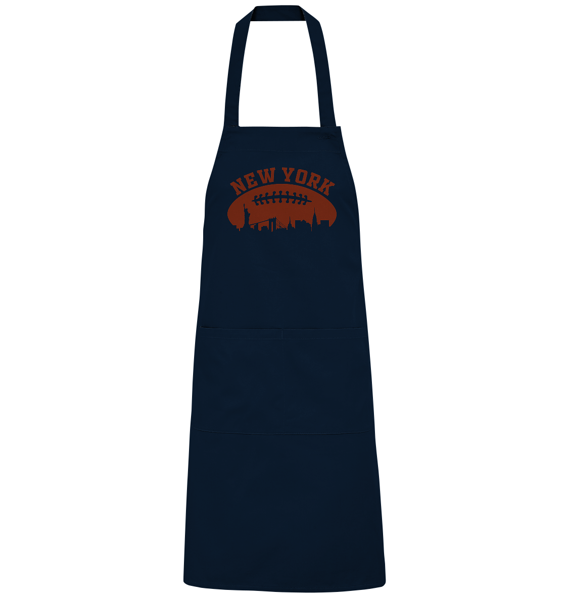 New York Football Silhoutte  - Organic Grillschürze