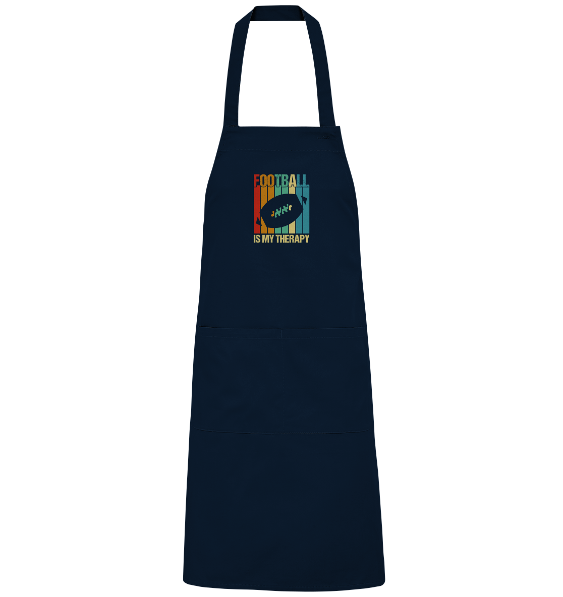 Football is my Therapy - Organic Grillschürze