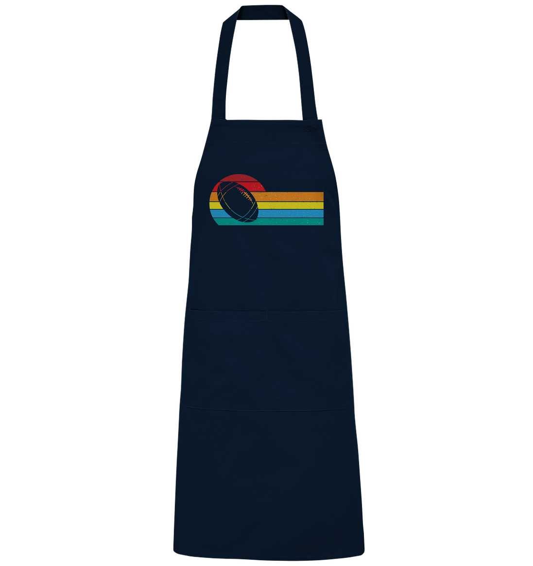 Rainbow Color Ball - Organic Grill Apron
