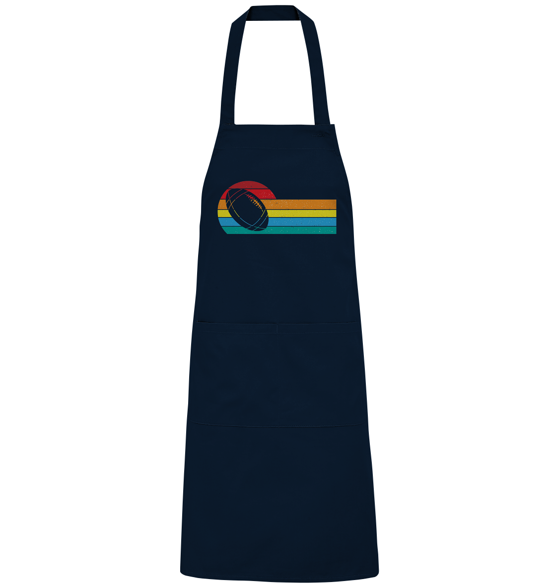Rainbow Color Ball - Organic Grill Apron