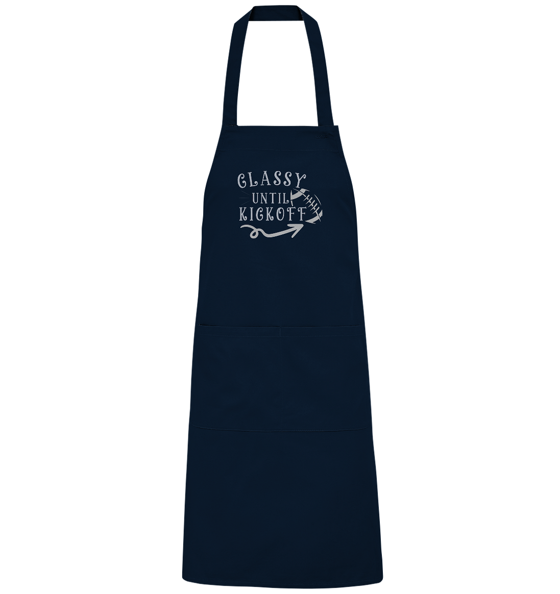 Glassy until Kick Off  - Organic Grillschürze