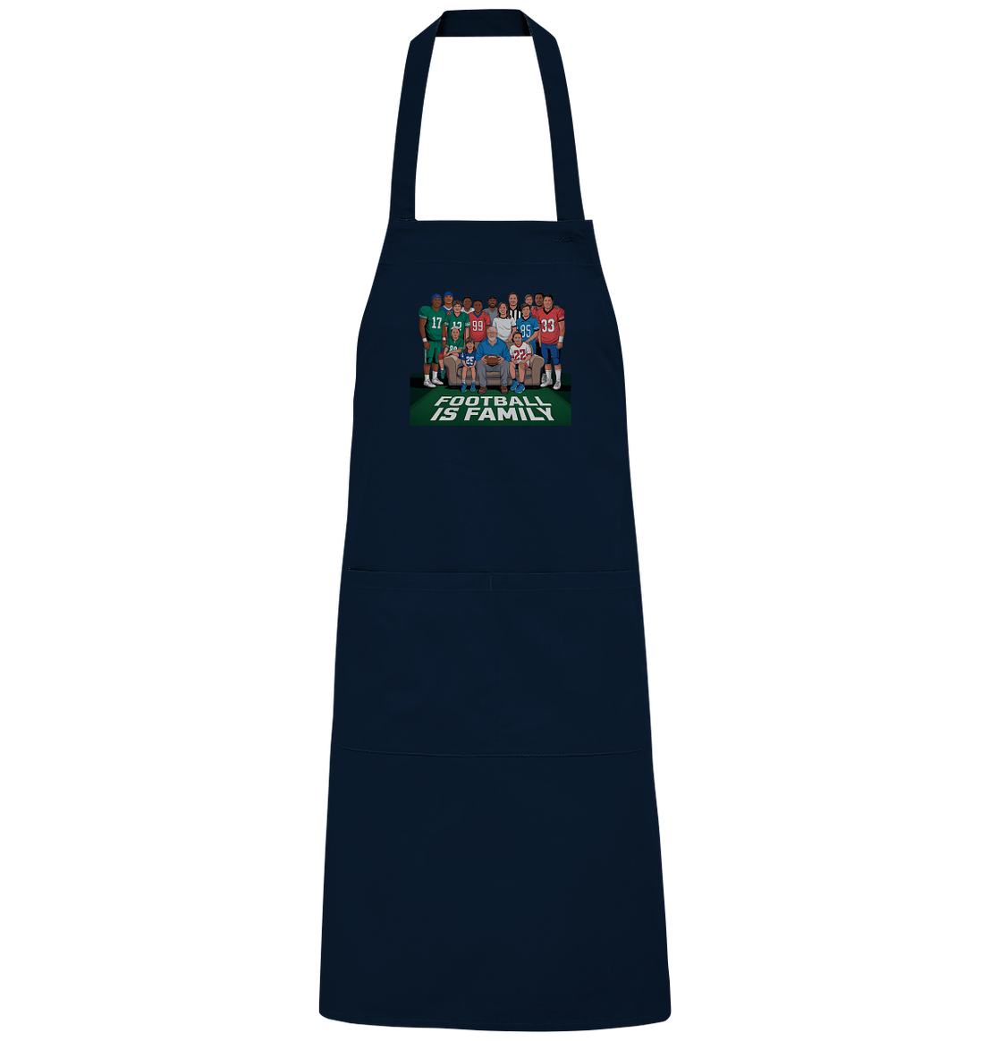 Football is Family - Organic Grillschürze