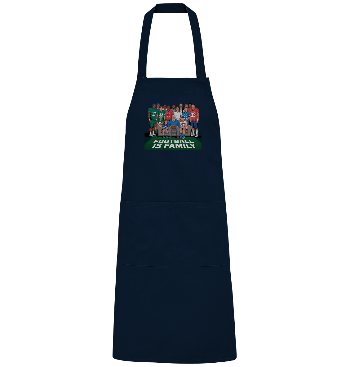 Football is Family - Organic Grillschürze
