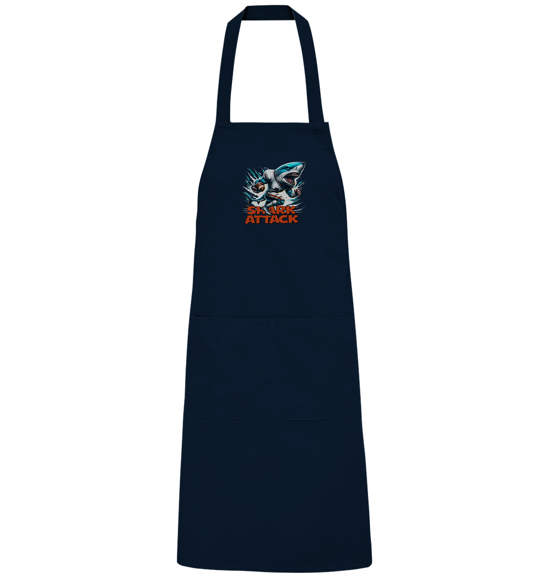 Shark Attack - Organic Grillschürze