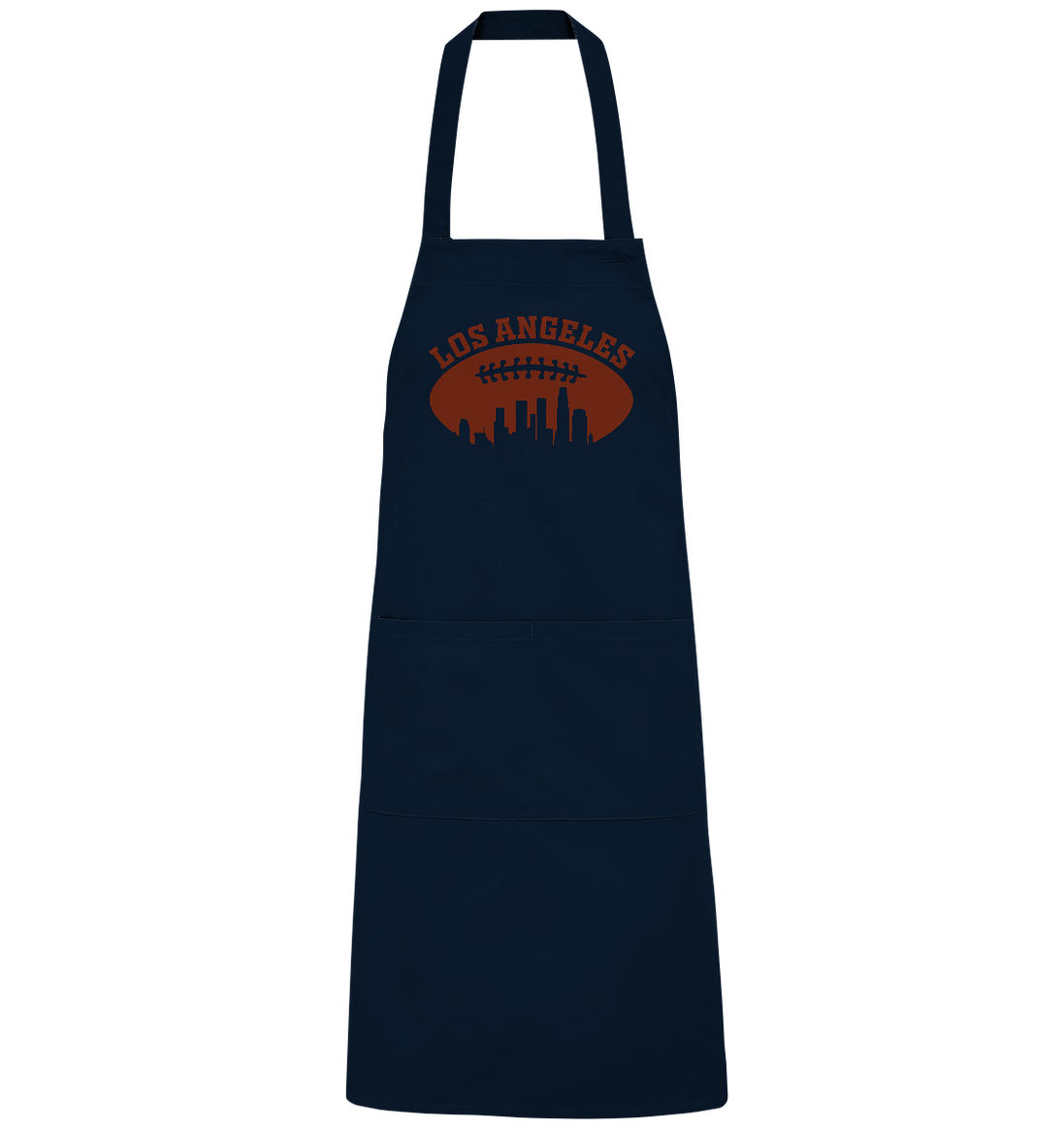 Los Angeles Football Silhouette - Organic Grillschürze