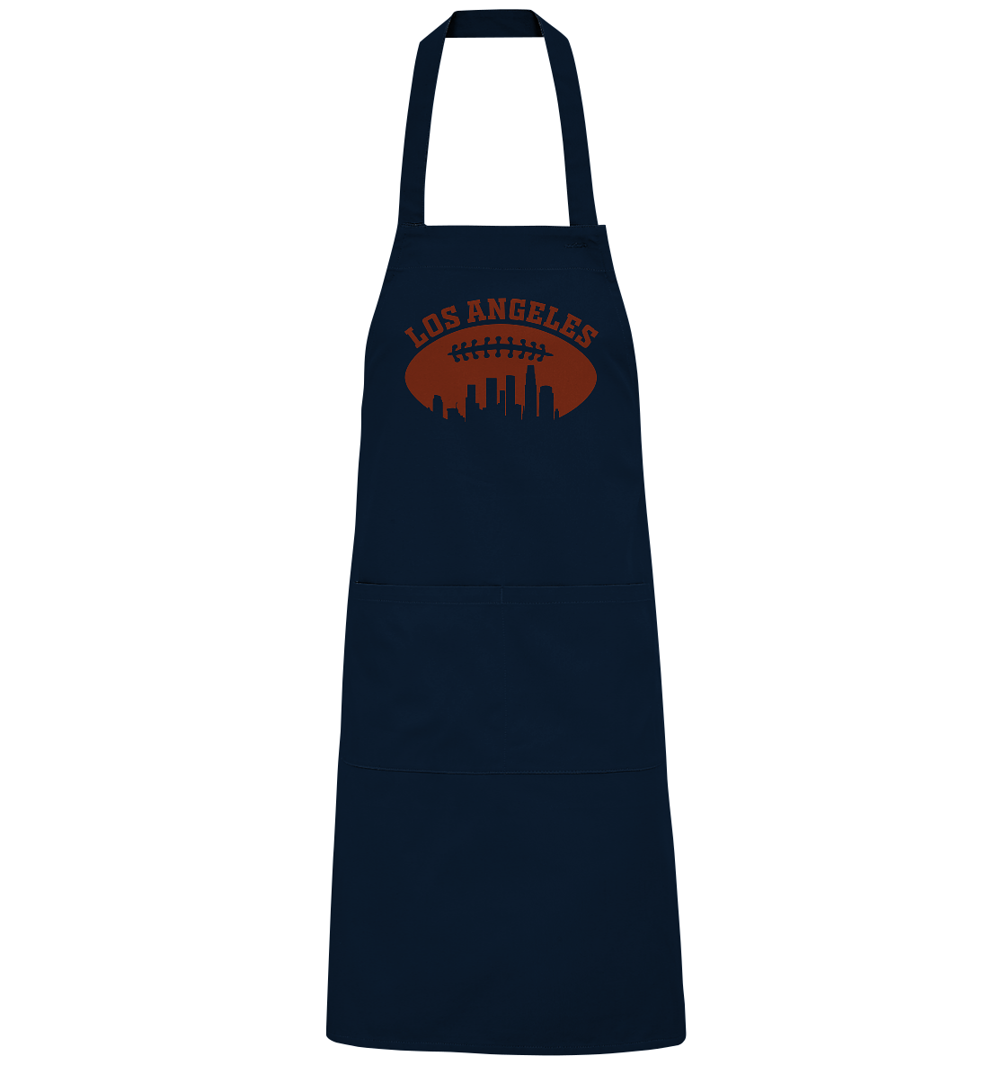 Los Angeles Football Silhouette - Organic Grillschürze