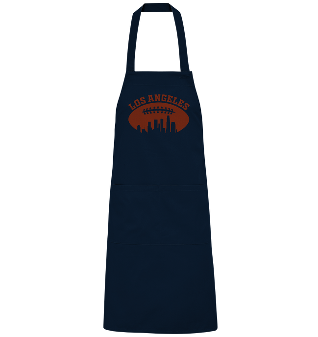 Los Angeles Football Silhouette - Organic Grillschürze