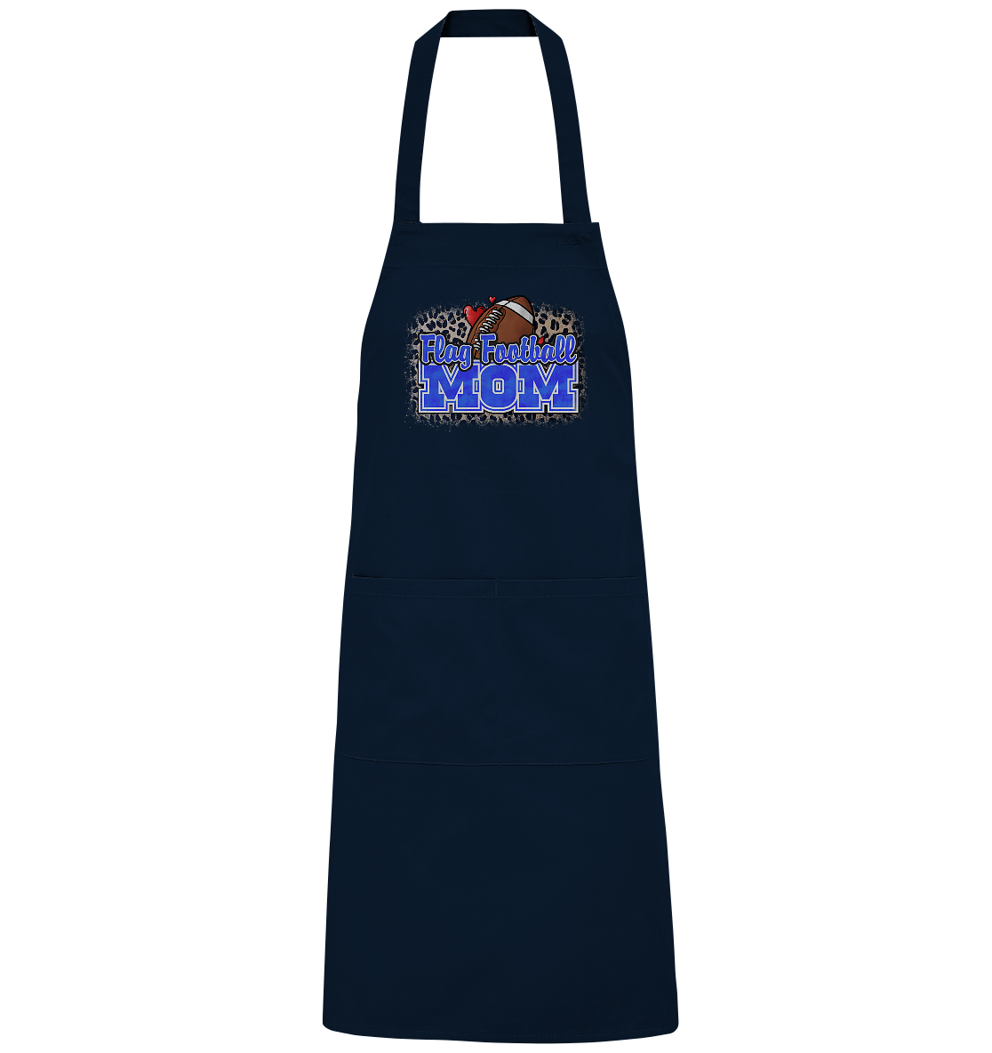 Flag Football Mom - Organic Grillschürze