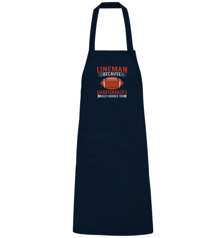 Lineman Quarterback Heroes - Organic Grillschürze