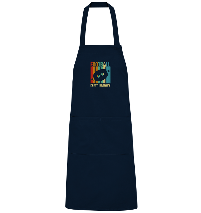 Football is my Therapy - Organic Grillschürze