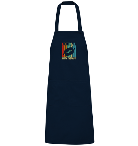 Football is my Therapy - Organic Grillschürze
