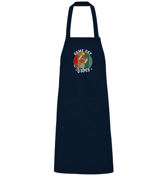 Game Day Vibes White - Organic Grillschürze