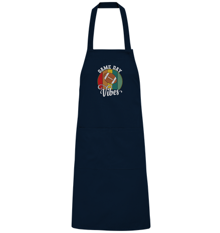 Game Day Vibes White - Organic Grillschürze