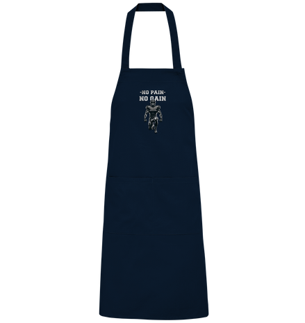 No Pain No Gain Metal  - Organic Grillschürze