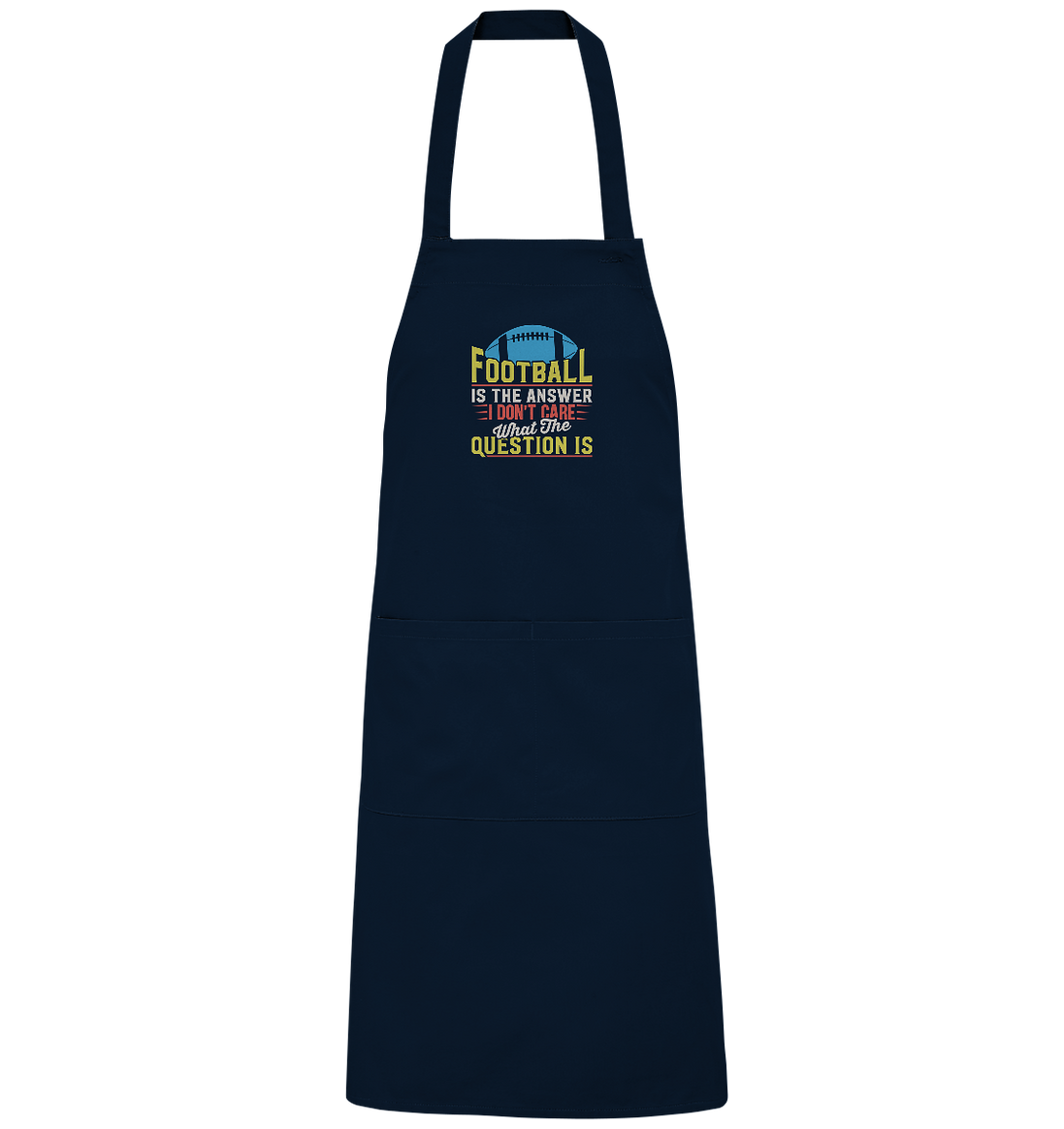 Football is the Answer - Organic Grillschürze