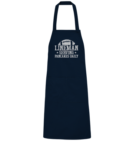 Lineman Serving Pancakes - Organic Grillschürze