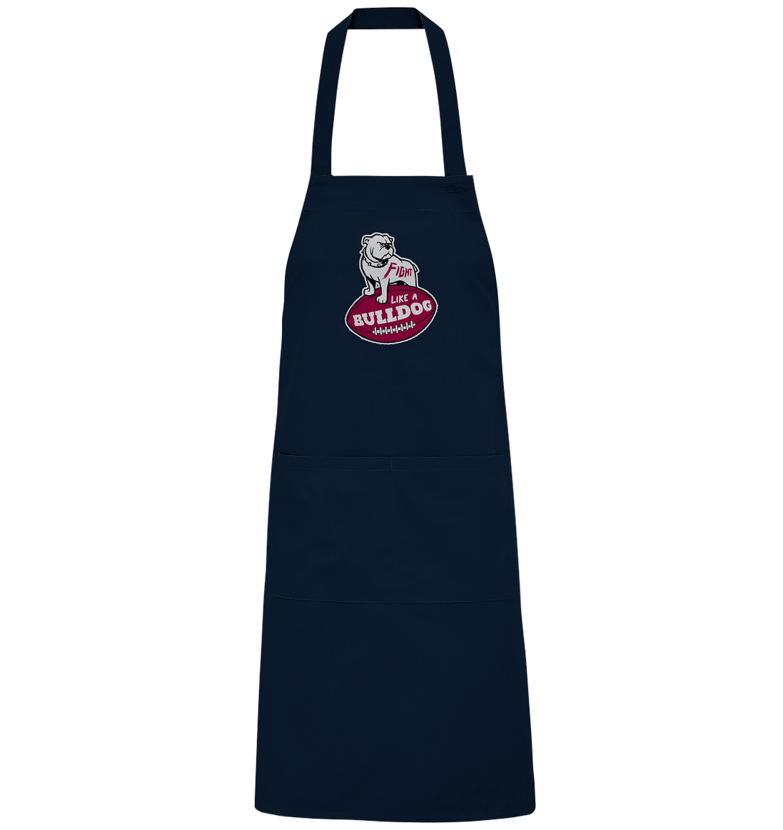Fight like a Bulldog - Organic Grillschürze