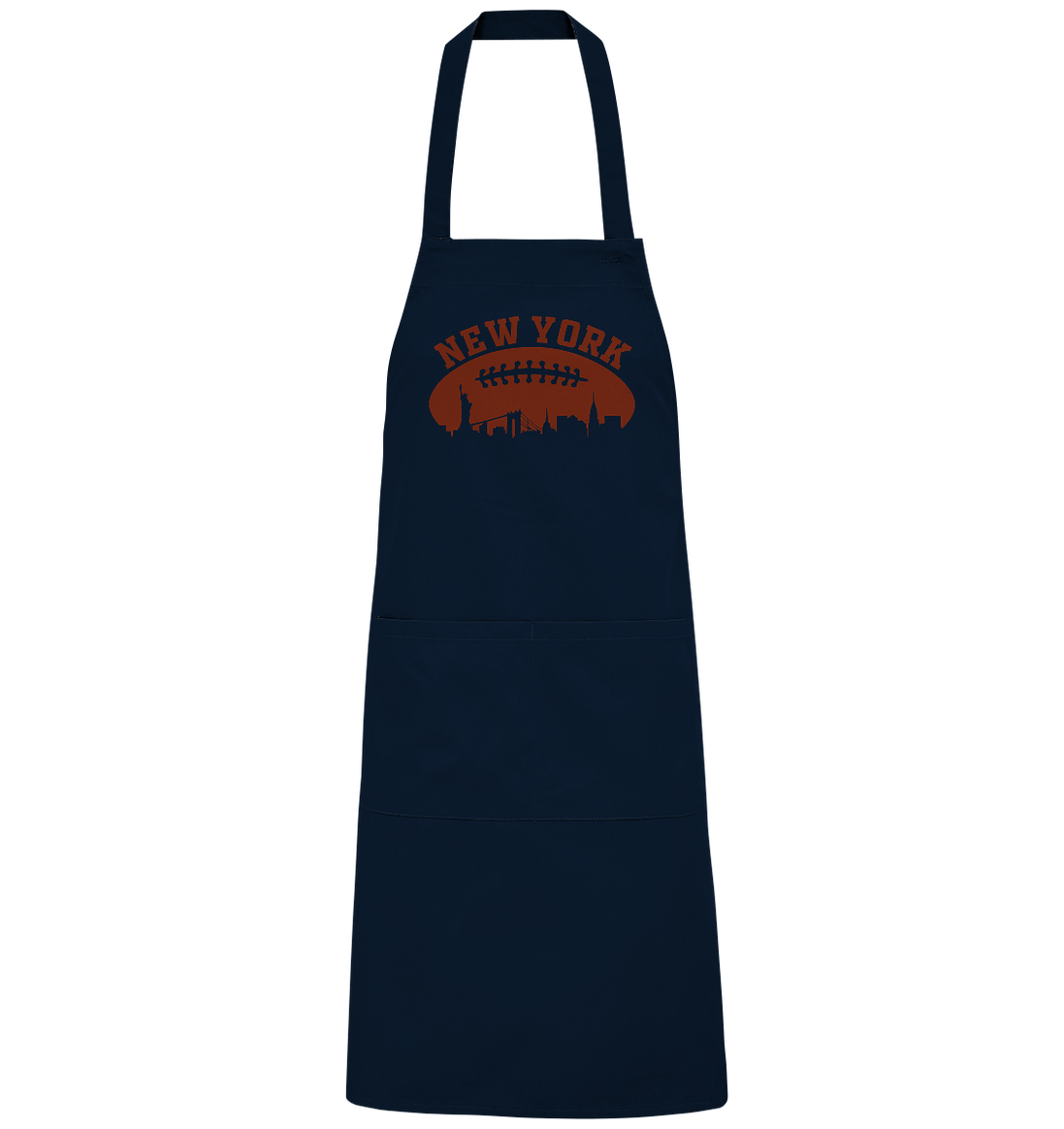 New York Football Silhoutte  - Organic Grillschürze