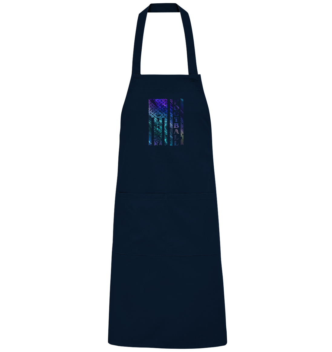 USA Football Flag - Organic Grill Apron