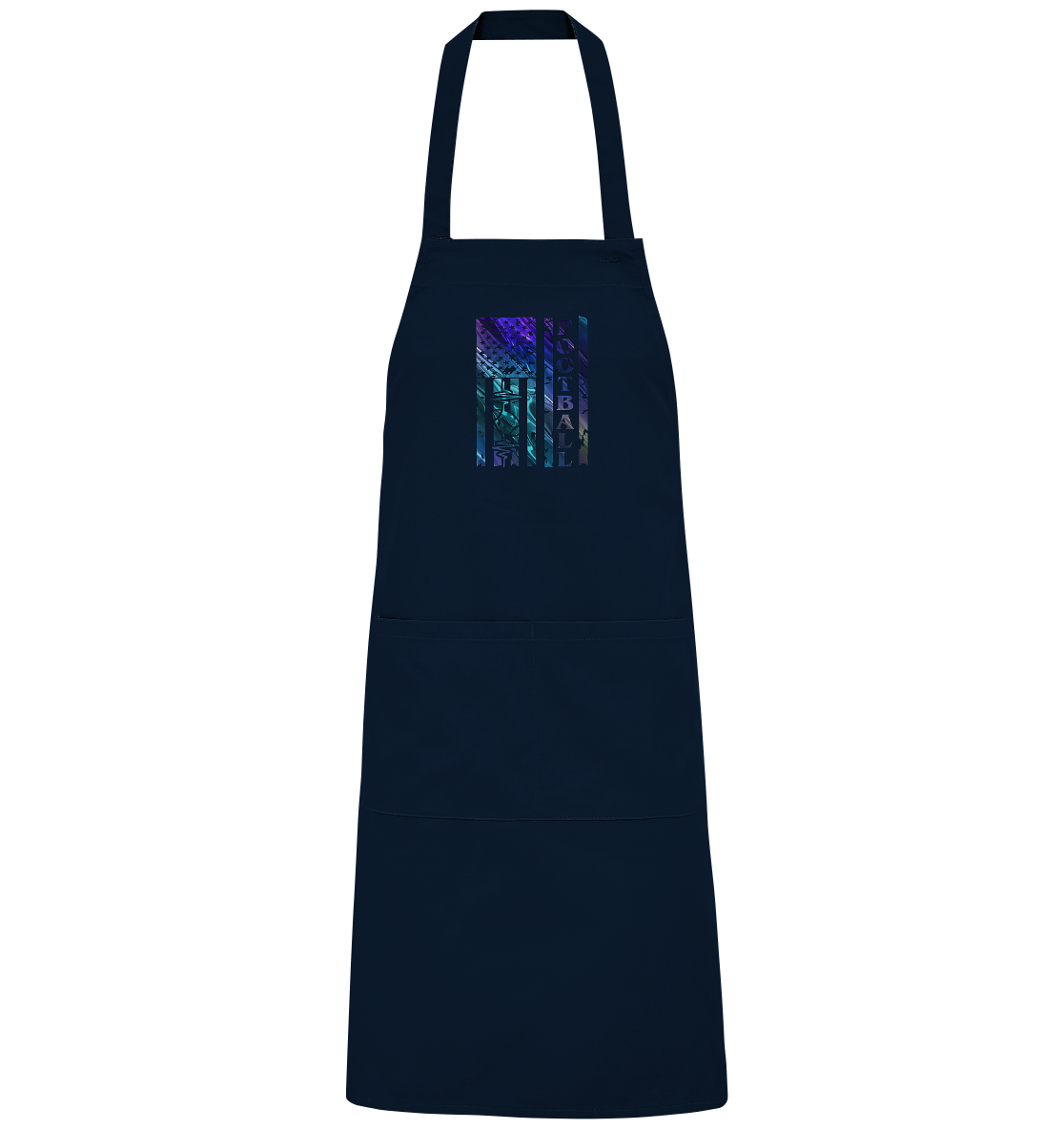 USA Football Flag - Organic Grill Apron