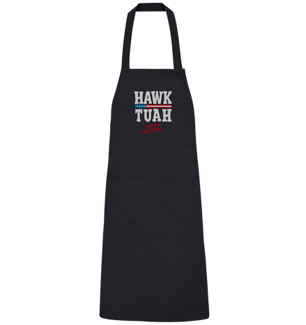 Hawk Tuah White - Organic BBQ Apron