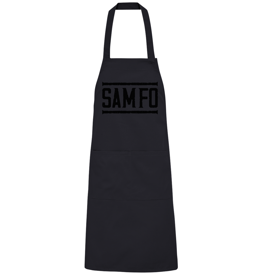 SAMFO black - Organic Grillschürze