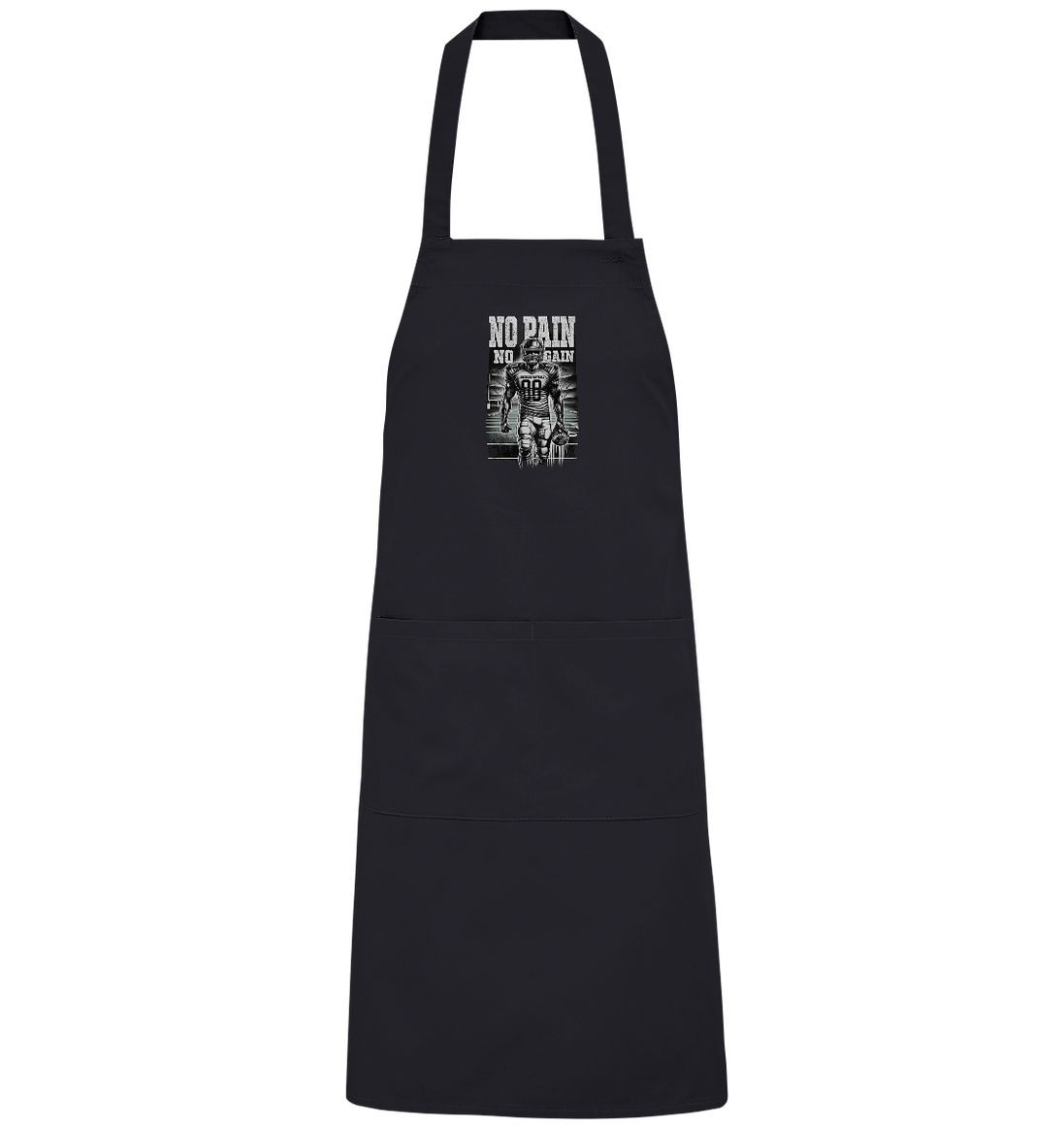 No Pain No Gain  - Organic Grillschürze