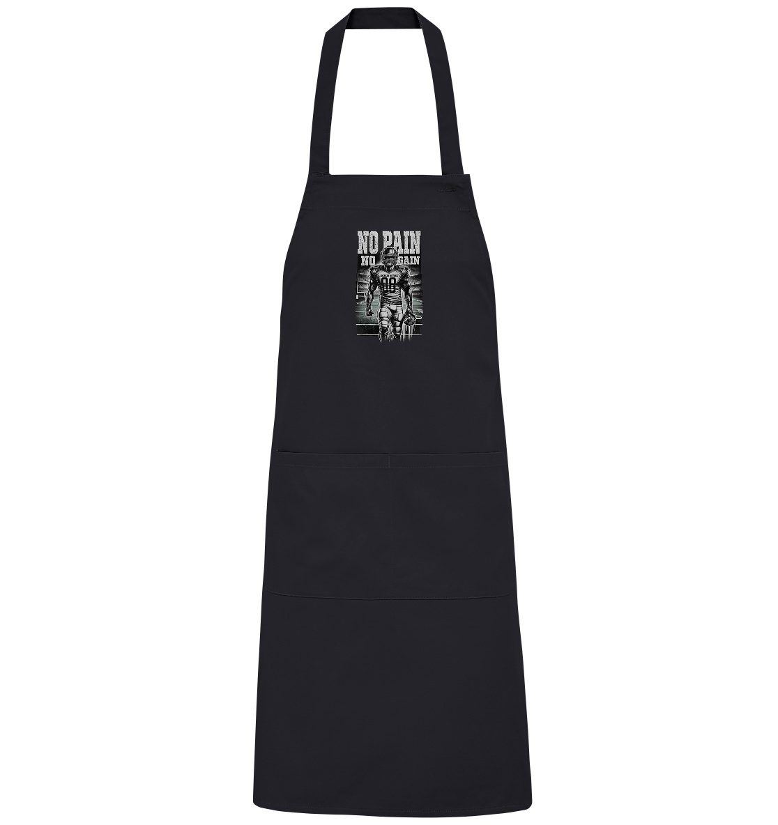 No Pain No Gain  - Organic Grillschürze