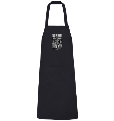 No Pain No Gain  - Organic Grillschürze