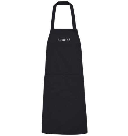 Football Heartbeat - Organic Grillschürze