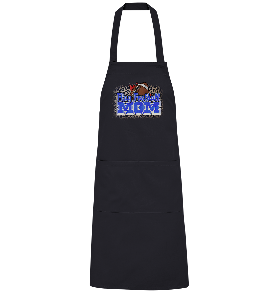 Flag Football Mom - Organic Grillschürze