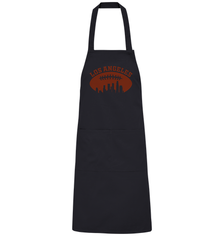 Los Angeles Football Silhouette - Organic Grillschürze