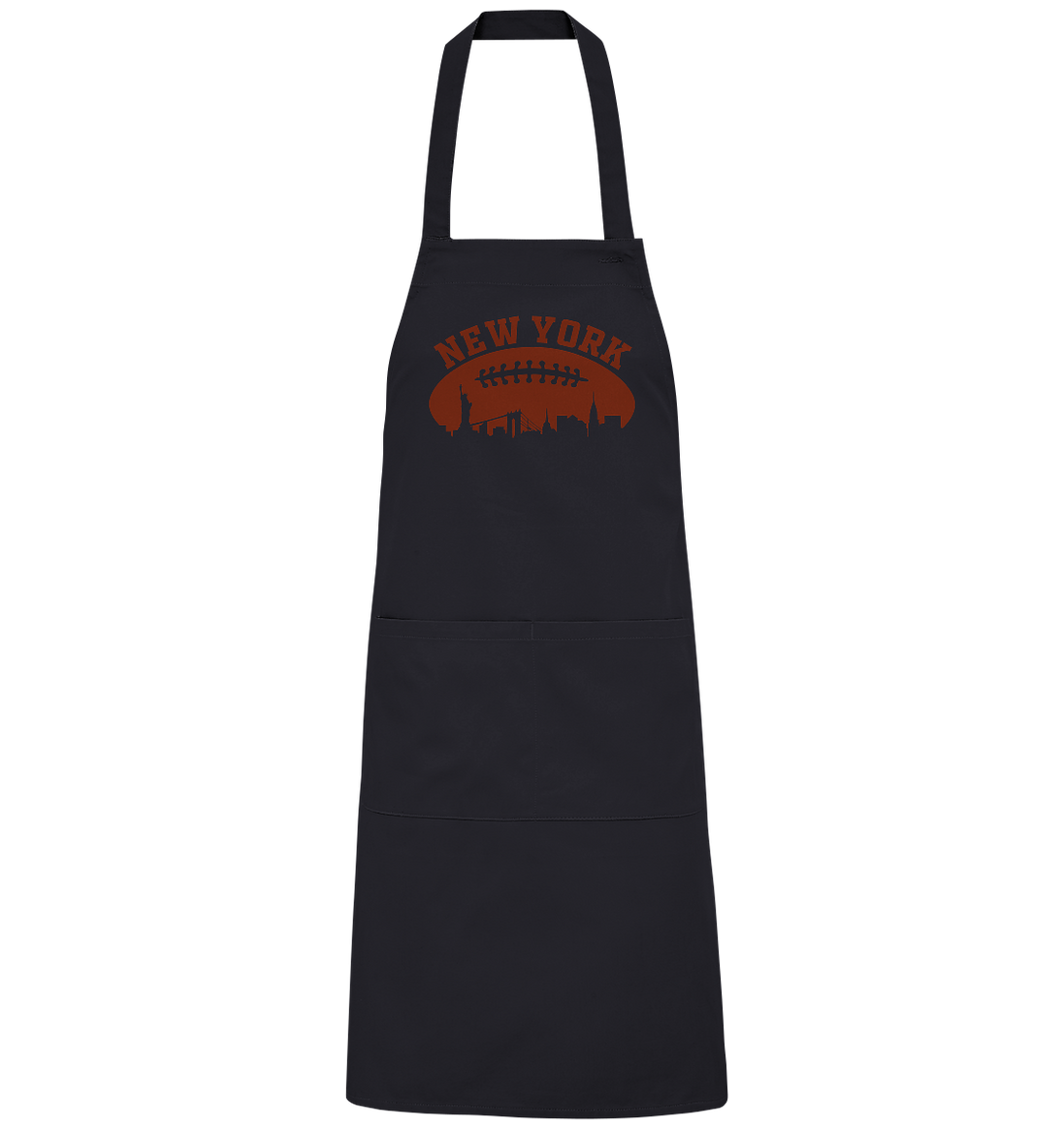 New York Football Silhoutte  - Organic Grillschürze