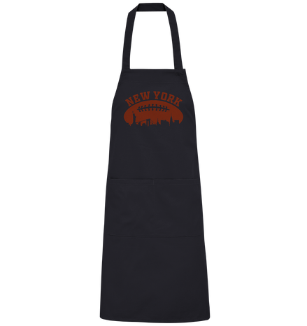 New York Football Silhoutte  - Organic Grillschürze