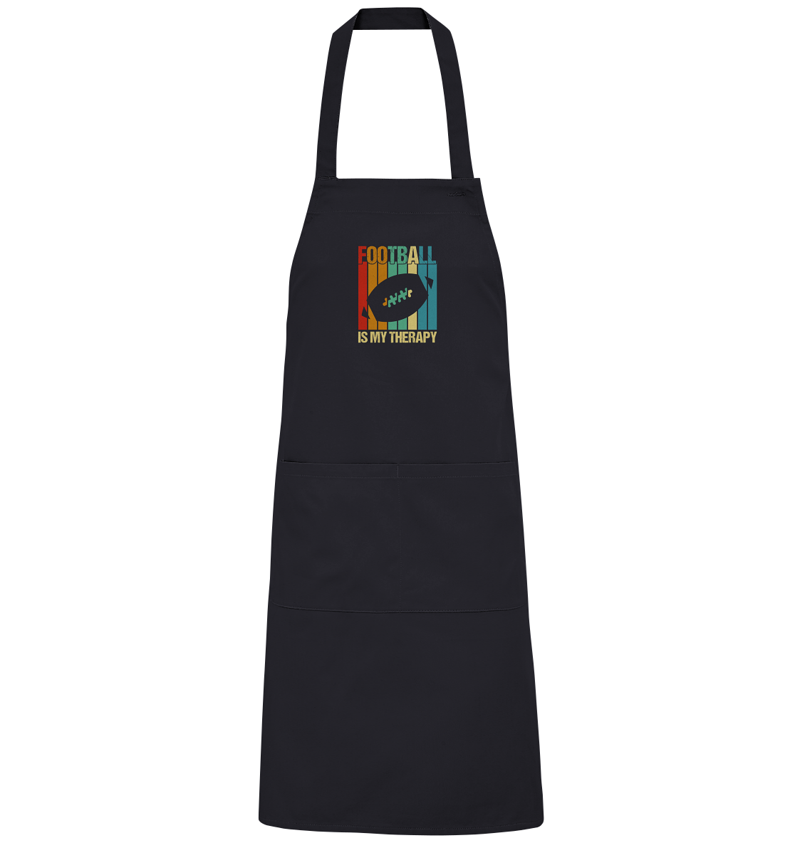 Football is my Therapy - Organic Grillschürze