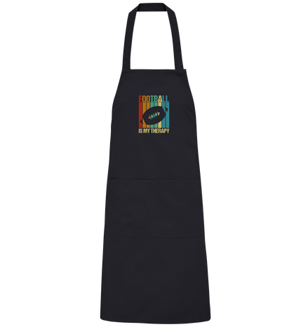 Football is my Therapy - Organic Grillschürze