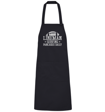 Lineman Serving Pancakes - Organic Grillschürze