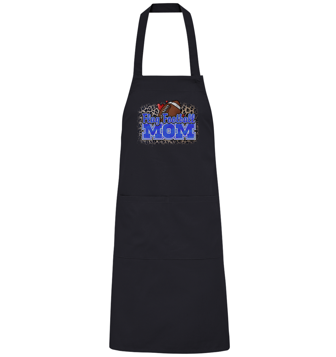 Flag Football Mom - Organic Grillschürze