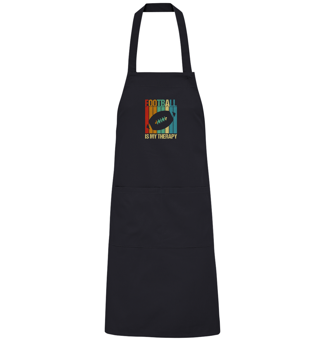 Football is my Therapy - Organic Grillschürze