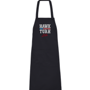 Hawk Tuah White  - Organic Grillschürze