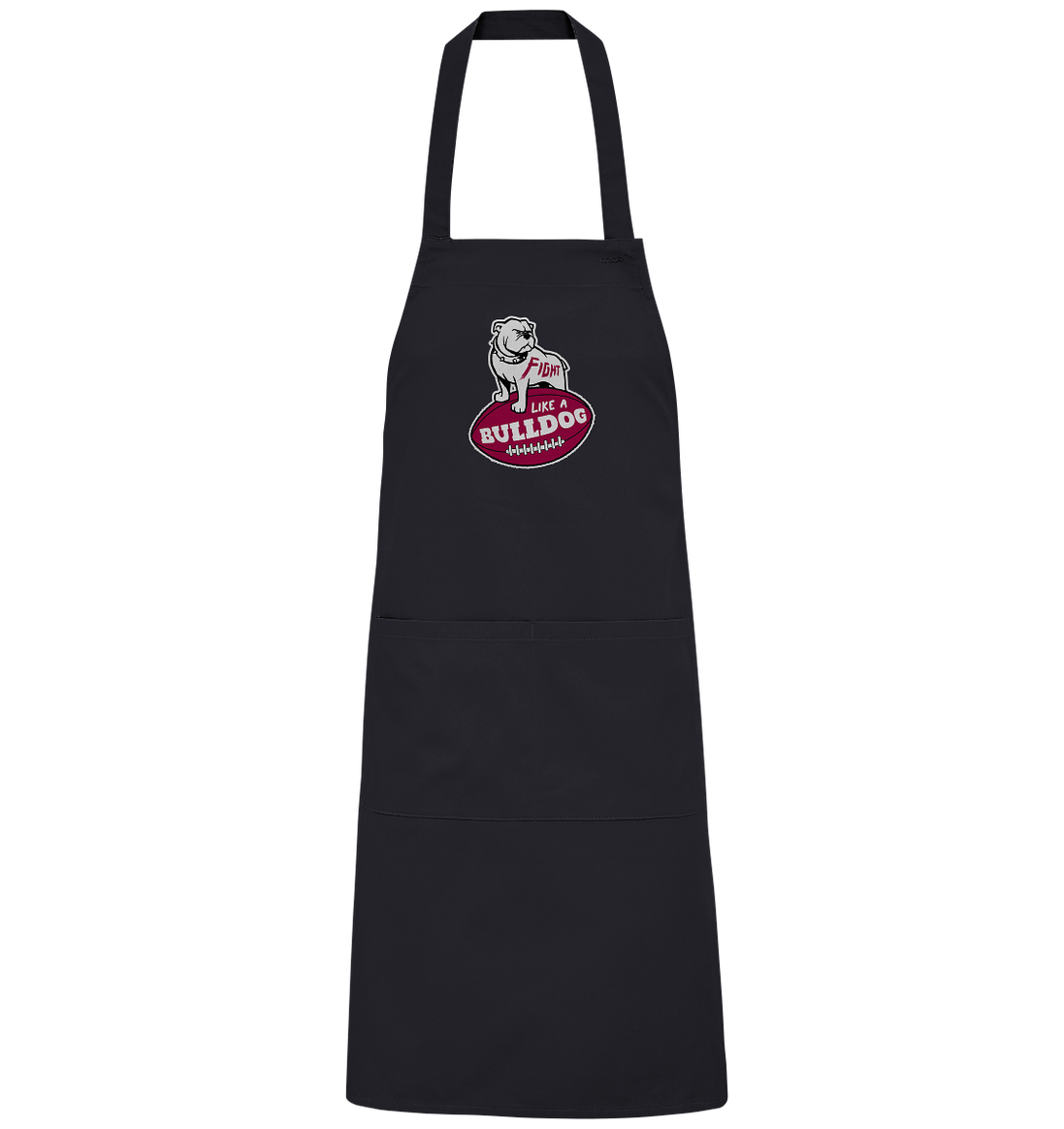 Fight like a Bulldog - Organic Grillschürze