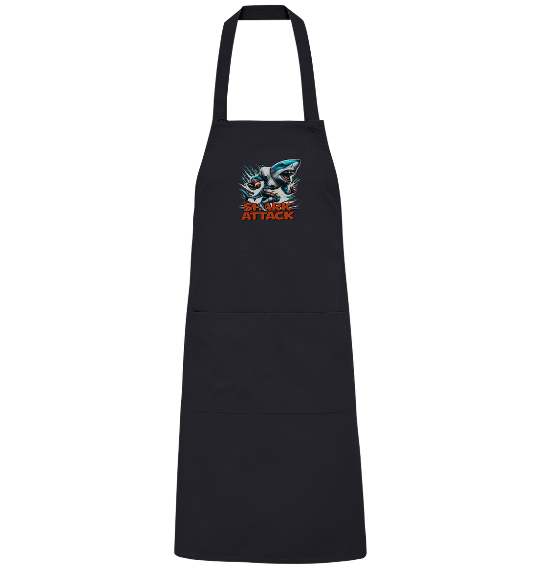Shark Attack - Organic Grillschürze