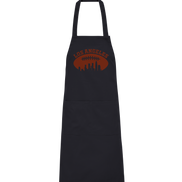 Los Angeles Football Silhouette - Organic Grillschürze