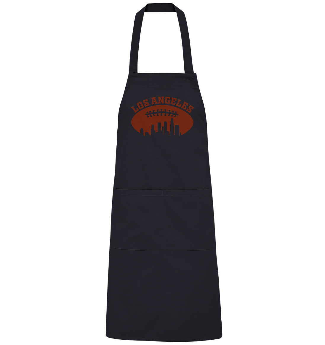 Los Angeles Football Silhouette - Organic Grillschürze