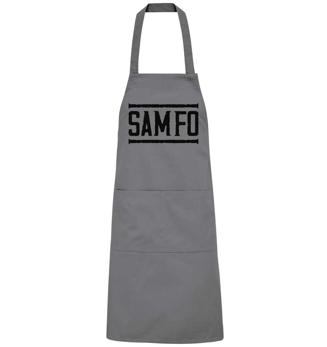 SAMFO black - Organic Grillschürze