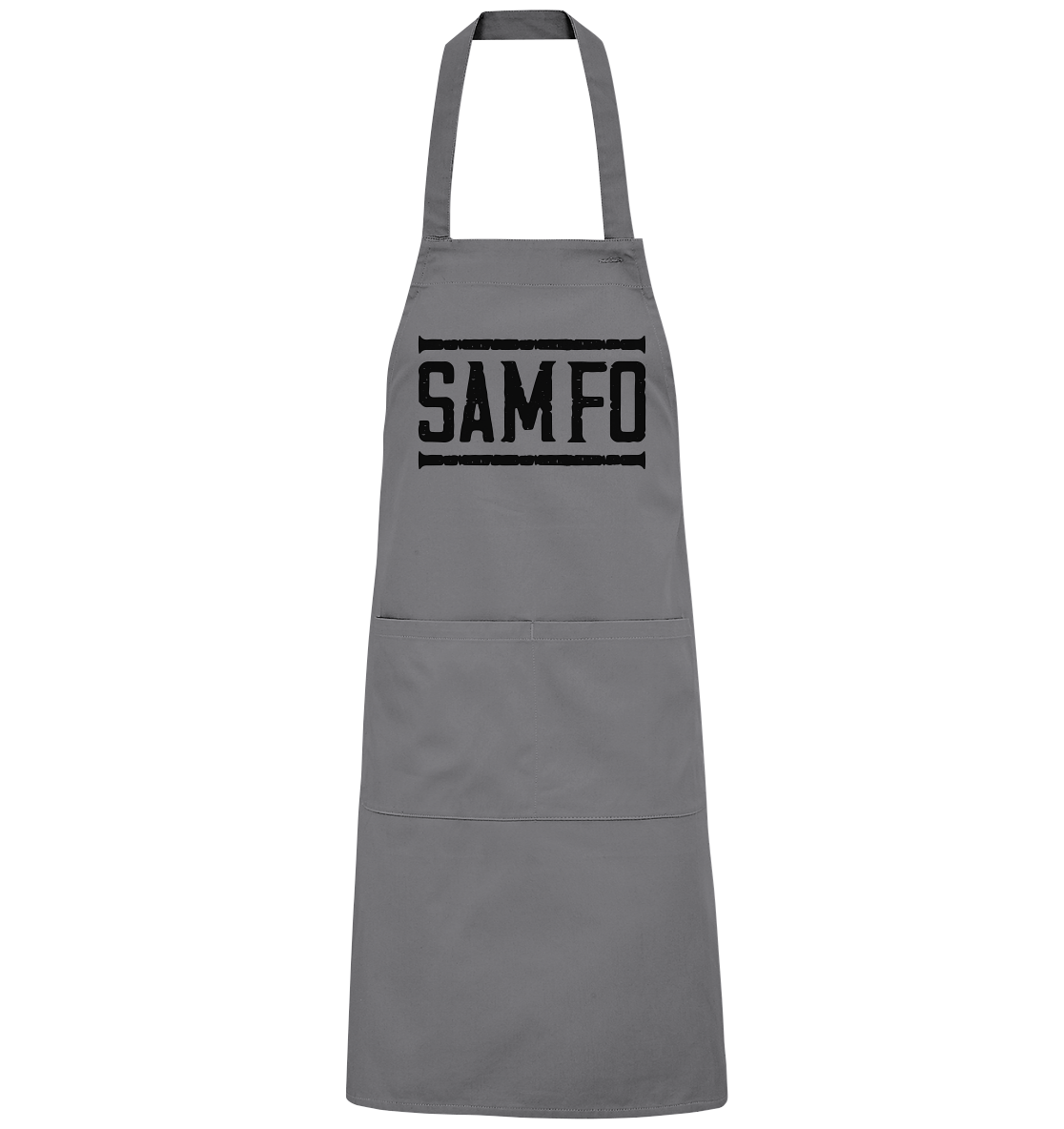 SAMFO black - Organic Grillschürze